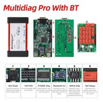 2022 new arrival vci 2020.23 keygen pro obd2 진단 도구 블루투스 vd ds150e multidiag pro 자동차 트럭 액세서리 스캐너, 멀티디아그 프로 bt