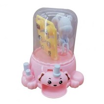 인형 뽑기 토이 기계 볼 클램핑 미니 장난감 흠집 없음 놀이 스크래칭 잡기, 핑크