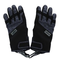 강습 스키캠프 야간 레이져 스노우 스포츠 등산용 지산 보드용품 여자 보드장갑 비발디, 블랙