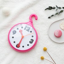 마켓비 SVEN 고리시계 벽시계 무소음 인테리어 소품 / 다이소 이케아 플라스틱 어린이방 귀여운 아이방 예쁜 디자인 원형 무음 건전지 심플