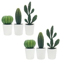 이케아 페이카 6cm 선인장 미니 조화 인조식물 인테리어 장식 소품, 2개