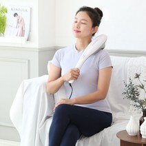김수자 핸디 안마기 KD-4300 3구헤드 마사지기 목 어깨 등, 단품
