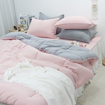이즈베딩 베르데 먼지없는 세미마이크로 바이오워싱 알러지케어 두꺼운 겨울 차렵이불 (SS/Q)
