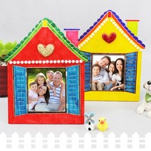 만들기공예 하우스 탁상액자 (5인용), 단품