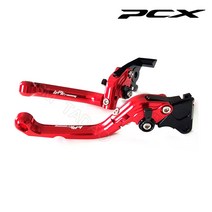 18-20년 혼다 PCX 더뉴 파킹 브레이크 레버 접이식 핸드 주차 레바, 골드