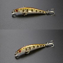 암산코리아 라파엘 쏘가리미노우 저크베이트, 블루골드