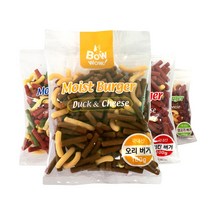 바우와우 모이스트 버거 100g 강아지 간식 애견, 치킨