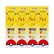 [우리아이 충치 맞춤 처방] 페리오 포켓몬스터 키즈 치약 딸기향 75g 4개