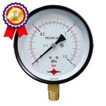 삼성계기 일반 압력계 진공계 연성계 A타입 100파이 측정공구 센서 수도배관 배관 소방배관, 상품선택, 100파이 6bar