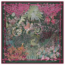등산손수건 실크 스카프 두건 럭셔리 130cm bandanna incanto amity