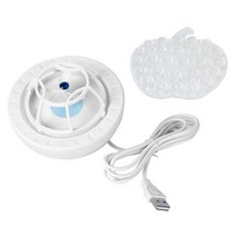 다기능 가정용 USB 미니 초음파 식기 세척기식기 세척기 세척기 초음파 세척, 02 파란