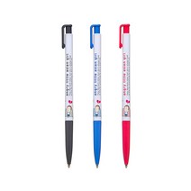 제노 앵그리 리틀걸 캐릭터 볼펜 노크식 유성펜 0.7mm 1타12입, 청