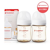 더블하트 모유실감 3세대 PPSU 젖병 160ml