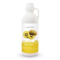 엔칸토 골드키위청 1.8kg 골드키위베이스 골드키위에이드 골드키위에이드베이스 과일베이스 음료베이스 스무디베이스 에이드베이스 에이드원액 에이드시럽, 1개, 1800ml