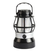긱보드 불멍 LED 감성 캠핑 랜턴, 1개