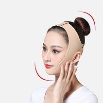 턱 마사지 턱관절 치료 v 라인 face Slim bandage elastic 뺨 chin facelifting belt strap tools anti rink sagging, m, 협력사