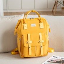 유아 아기침대 가방 마더스백 출산선물 다기능 접이식 휴대용 범퍼침대, 오렌지 (침대 불포함)
