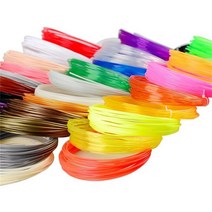 3d프린터 부품 펜 스캐너 pla 필라멘트 프린터기3d 프린터 펜용 10M PLA 필라멘트 직경 1.75mm 3D 펜 교체, [02] 주황색