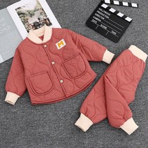 베베초롱아동 캐주얼 세트 가을 겨울 면복 세트