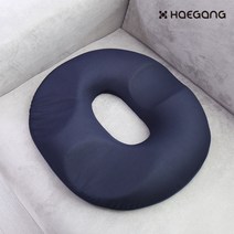 3U 메쉬 메모리폼 도넛 방석 임산부 산모, 3U 메쉬 도넛방석_네이비