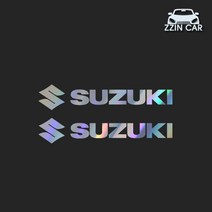 찐카 스즈키 suzuki 로고 차량용 데칼스티커 ZCG-32, 홀로그램