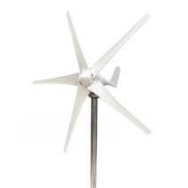 산업용 대형 풍력발전기 공장 캠핑 옥상 반영구 터빈, 600W-24V-5엽+컨트롤러