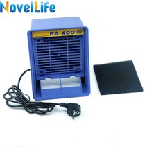 국소배기장치 fa400 솔더 연기 흡수기 esd fume extractor 납땜 공기 송풍기 활성탄 필터가있는 데스크탑 배기 팬 인공 호흡기, 미국 플러그