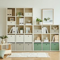 한샘 샘 폴리 수납바스켓 중/대/와이드 샘책장호환 수납박스 정리, 11.샘폴리바스켓(중)베이지, 1개