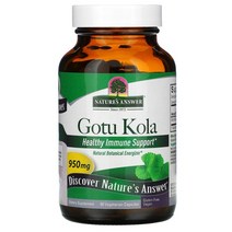 네이쳐스앤서 고투콜라 475mg 90베지캡슐 GOTU KOLA