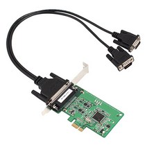 [에이치플러스몰] CP-132EL-DB9M 시리얼카드PCI-E 2Port) 슬림PC겸용, 단일옵션