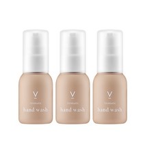 브이 아로마틱 핸드워시 30ml_향기 고보습 휴대용 핸드워시, 3개, 30ml