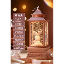 신혼 부부 오르골 생일 선물 회전 오르골 크리스탈, 꼬마풍등 얼음공주(비회전)