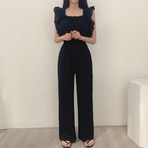 플리츠 점프 수트 골프 점프수트여성 와이드 레그 오버올 점프 슈트 한국 스트리트웨어 Y2k 패션 빈티지
