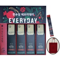 에브리데이 홍삼과 석류 스틱 10mlx32 포 + 사은품(쇼핑백 국산 6년근 인삼 홍삼 석류 즙 진액 농축액 액기스 진세노사이드 사포닌 갱년기 설 추석 명절 부모님 건강즙 선물세트, 에브리데이 홍삼과 석류 10mlx32