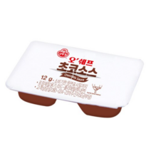 오뚜기 오쉐프 초코소스(디스펜팩) 12g, 40개