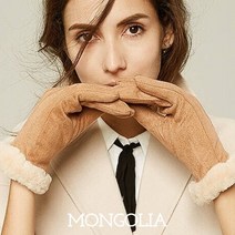 S/N_: 여성용 고급 양털장갑 겨울장갑 사슴 가죽장갑 : 505AB4_FBG