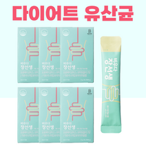 힐링스쿨 다이어트 유산균 8종 모유 유래 생유산균 100억 슬림 체지방 감소 프로바이오틱스 배변활동원활 3중기능성 식약처 인정 건강기능식품 비우다장선생 105g 6개, 3.5g, 180개