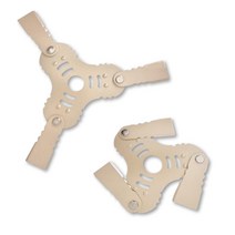 꼬마대장 예초기날 DJ-33 안전 3도날 관절형 3중 안전날, 1개