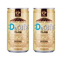 동아오츠카 디앤카페 175ml x 30캔 오리지날 / 블랙 캔커피, 30개