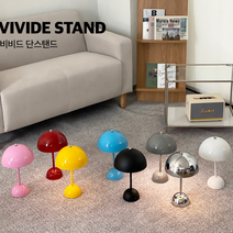 우주선 무드등 감성 테이블 스탠드 인테리어 조명 소품 수유등 단스탠드 8칼라, 버건디 레드