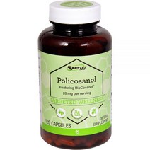 (미국직배) 비타코스트 폴리코사놀 20mg 120정 Vitacost Synergy Policosanol featuring BioCosanol, 1개