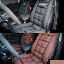 코지 가죽 리무진시트커버 렉서스 ES330 ES350 ES350h, 앞좌석 풀커버 1P, 블랙, 1개