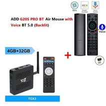 새로운 TOX3 S905X4 안드로이드 11.0 TV 박스 4GB 32GB 셋톱 2.4G 5G WiFi BT4.1 1000M 4K TVBOX VS X96 Max X4 PRO, Eu 플러그_4gb 32gb G20s Pro Bt