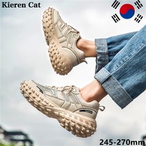 Kieren Cat®남성용신발 남성화 캐주얼화 타이어화 통굽 스포츠 캐주얼화 미끄럼방지 사계절용 245-270mm