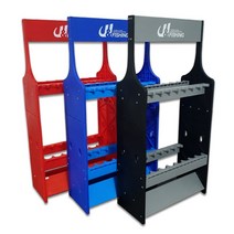 로드거치대 낚시대 거치대 진열대 받침대 16구, 2. 블루