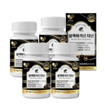 블랙마카 효능 고함량 페루마카 L아르지닌 흑마늘 야관문 플라보노이드 해썹, 60정 x 4개월분