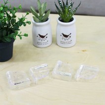 사각 모서리 코너 보호대 투명 4P 모서리보호대, 상세페이지 참조