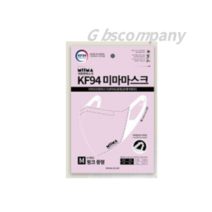 미마마스크 보건용 마스크 중형 KF94, 1개입, 90개, 0 Pink (핑크)