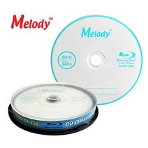 cd dvd 공시디 블루레이 (멜로디)블루레이 6배속 50GB BDR DL 10P CAKE (올핀)_937EA, 본상품선택, 본상품선택