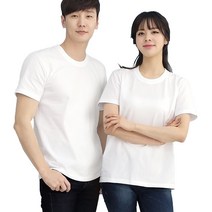 무지 레이어드 반팔 면 티셔츠 잠옷티 헬스티 라운드티 1+1+1